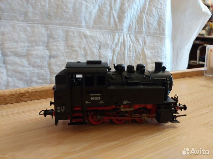 Паровоз 3-х осный BR80, piko, ГДР, H0