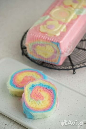 Порционная сладкая вата, эскимошки