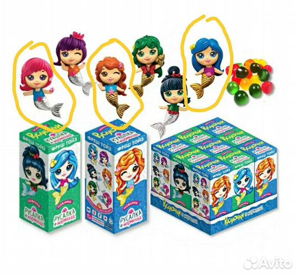 Новый Sweet box Русалочки, Сказки леса, Мышкин дом