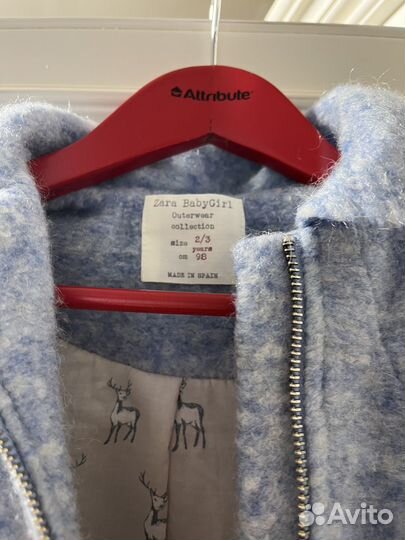 Пальто для девочки Zara
