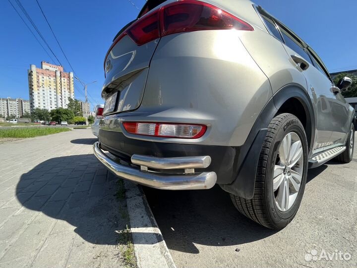 Кенгурятник, обвес на Kia Sportage