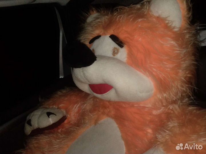Очень большой плюшевый медведь продажа обмен