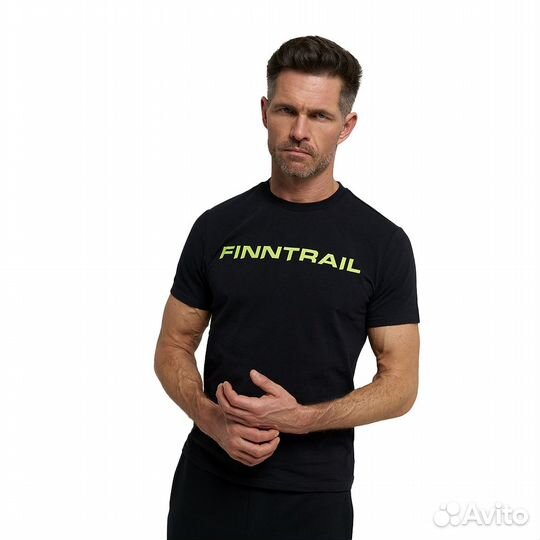 62534 Футболка Finntrail T4 6703 черный