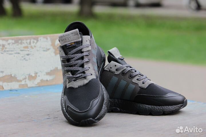 Кроссовки Adidas Nite Jogger Сером цвете 41-45