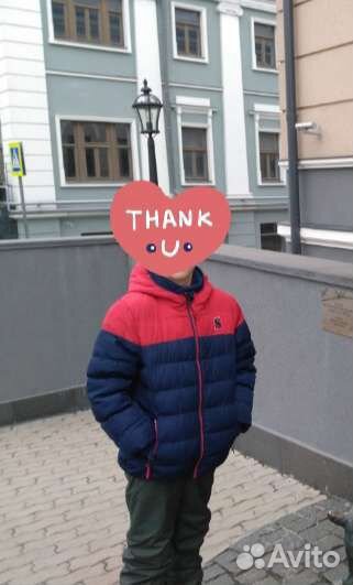 Пуховик зимний для мальчика