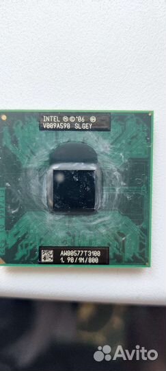 Процессор для ноутбука Intel Celeron T3100