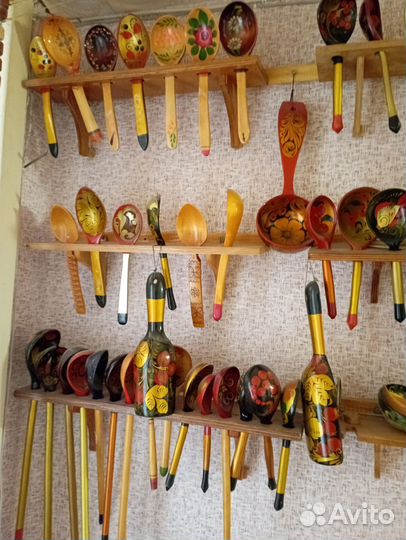 Ложки деревянные СССР и другие изделия