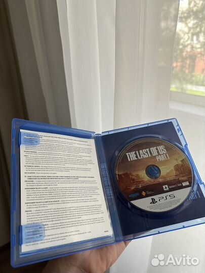 The last of us part 1 ps5 диск