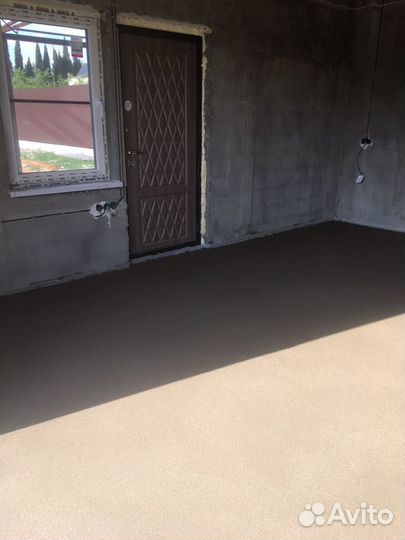 Стяжка пола механизированным способом(полусухая)