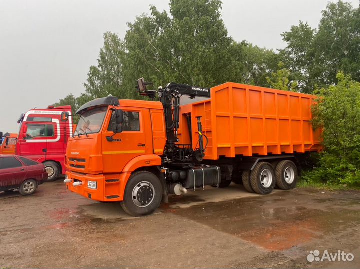 КамАЗ 65115 с КМУ, 2023