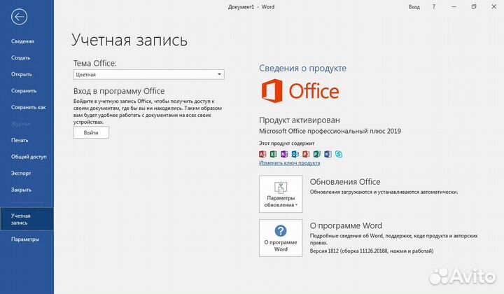 Microsoft Office 2019/2021 ProPlus - Ключ