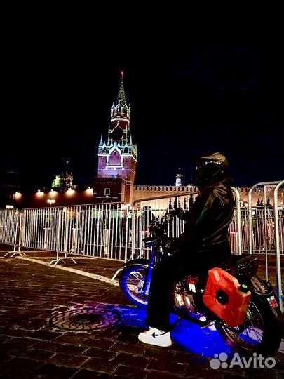 Кастомный мопед