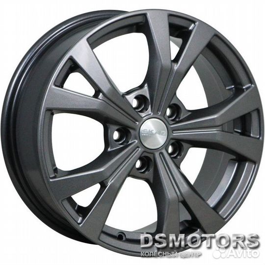 Диски Нагано 6.5/16 5x114.3 ET45 d60.1 графит