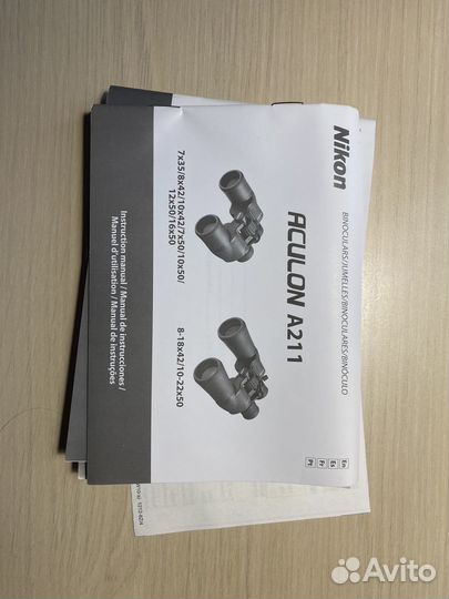 Бинокль nikon aculon a211
