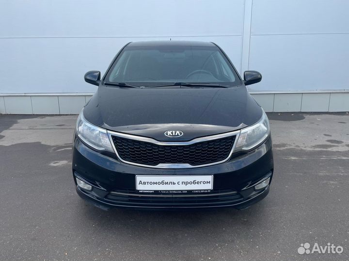 Kia Rio 1.6 МТ, 2016, 52 462 км