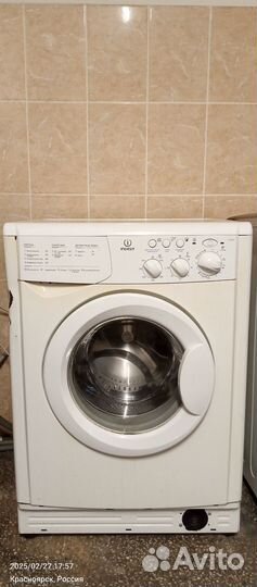 Стиральная машина бу indesit