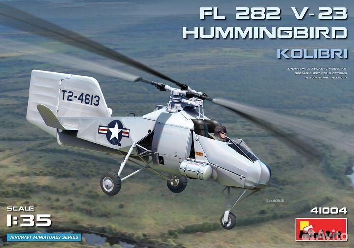 MA41004 1/35 Вертолет FL 282 V-23 Hummingbird Kol