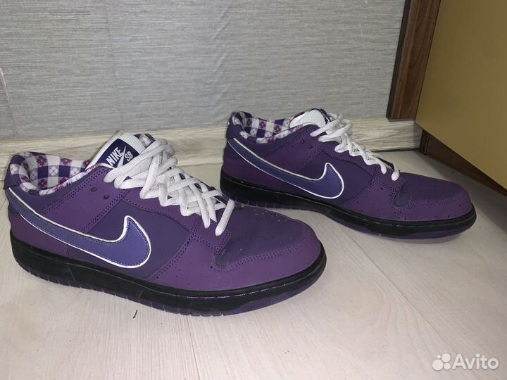 Кроссовки SB dunk LOW PRO OG purple lobster