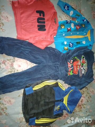 Пакет вещей на мальчика до 86-98р-р