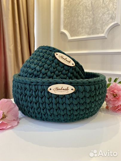 Интерьерные корзины. Готовый подарок