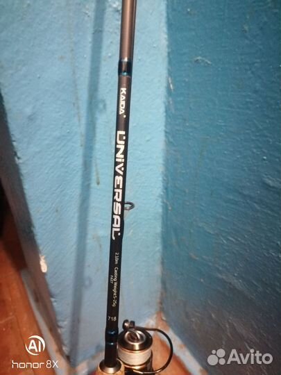 Спиннинг кайда с катушкой