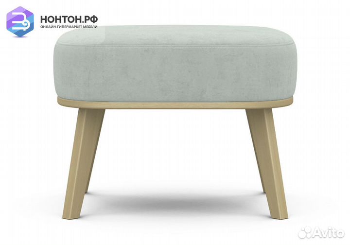 Банкетка Комфорт-5 светло-серая