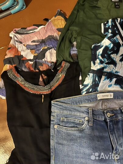 Блузы, платья, джинсы и юбки пакетом