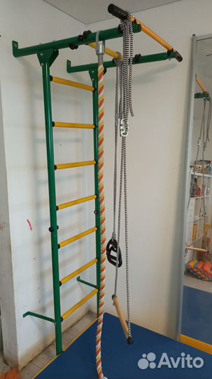 Шведская стенка romana+мат 2*1м