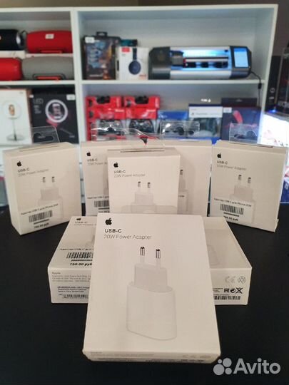 Блок быстрой зарядки Apple 20W/35W/12W USB-C сзу