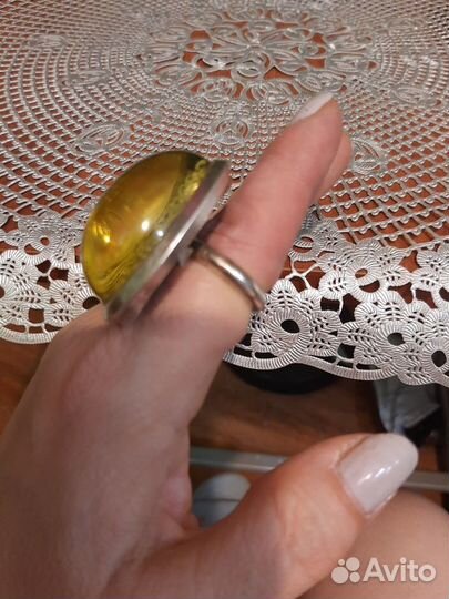 Серебряное кольцо женское