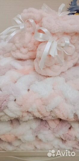 Плюшевый плед для малышей