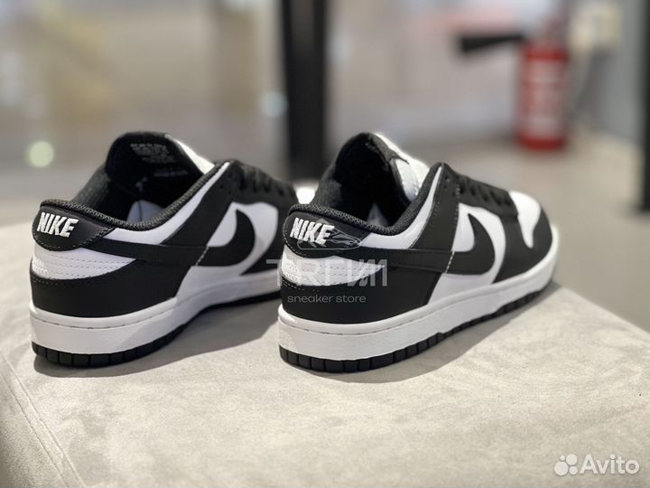 Кроссовки Nike Dunk Low Retro White Black Panda