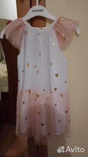 Платье для девочки 92
