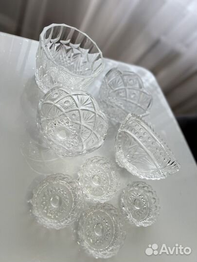 Ваза хрустальная