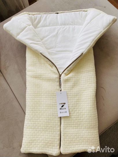 Конверт в коляску осенний