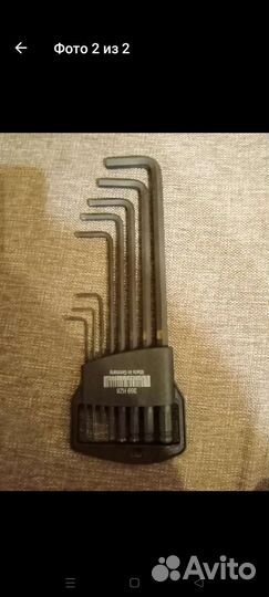 Набор ключей шестигранников