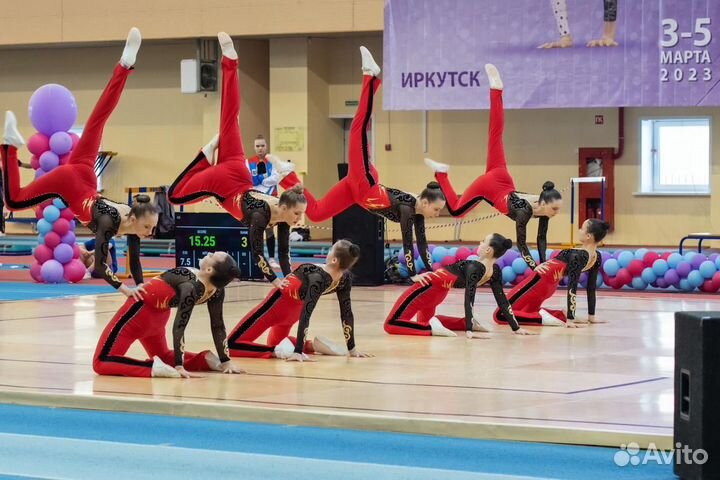 Купальник для спортивной аэробики