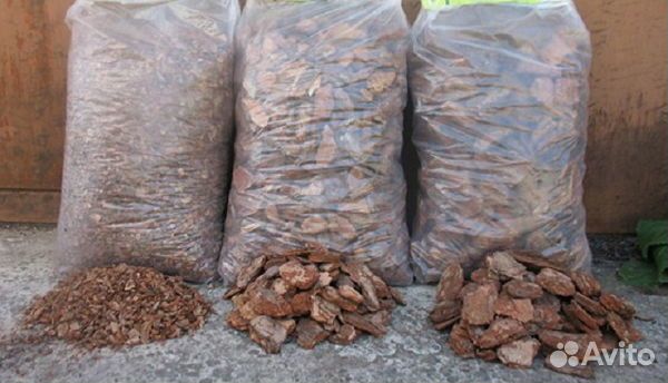 Мульча, кора лиственная