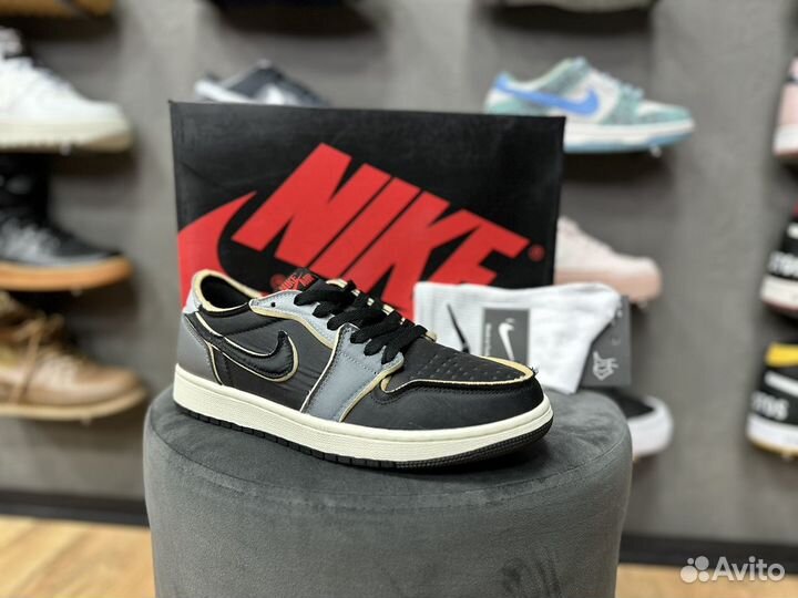 Кроссовки Nike AIR jordan 1 retro LOW + Гарантия