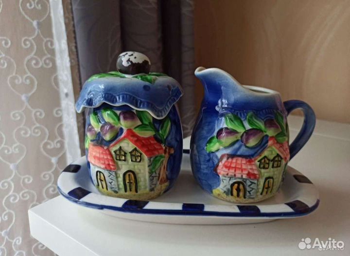 Посуда (менажница, стаканы, фужеры)