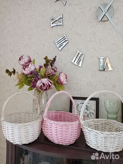Корзины плетеные из лозы