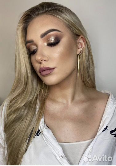 Макияж причёска