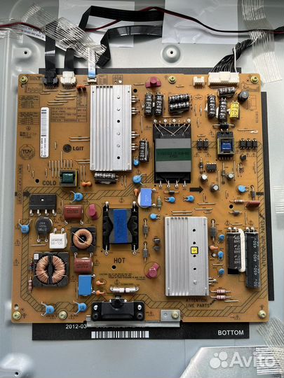 Телевизор Philips 47pfl4307T/12 по запчастям