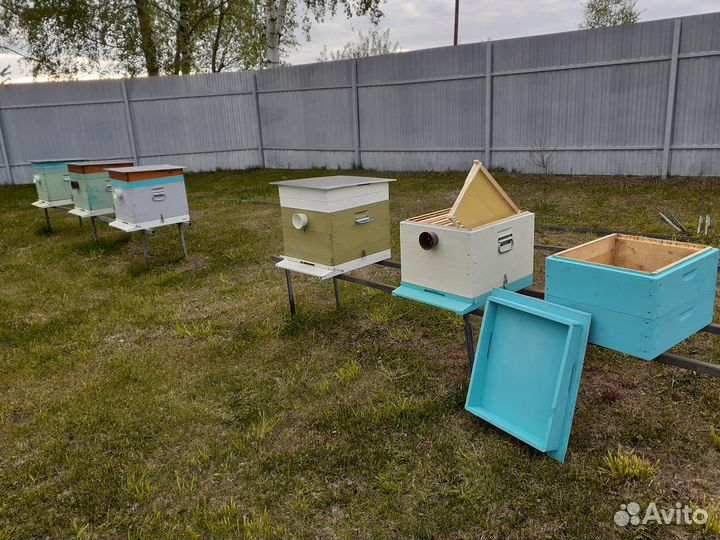 Ульи, пчеловодческий инвентарь