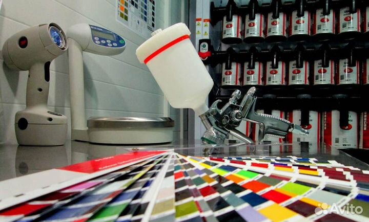 Покраска двери, крыла, капота, бампера на Maserati