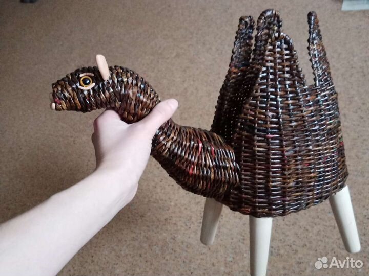 Корзина для мелочей, небольших игрушек, верблюд