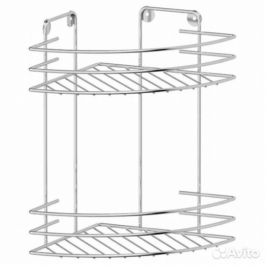 Угловая полка для ванной комнаты