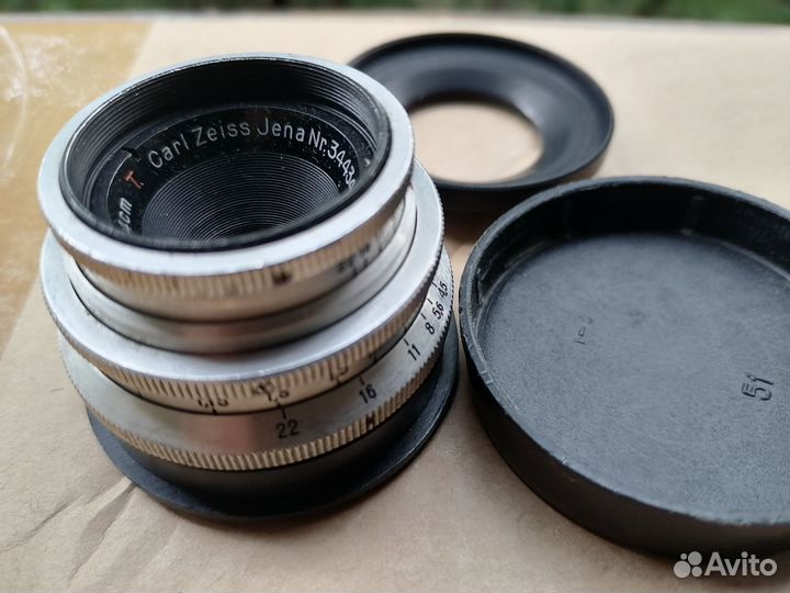 Carl Zeiss F4.5 / 40 мм M42,мануальные объективы