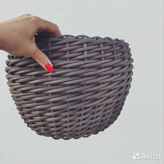 Кашпо из ротанга 12 литров