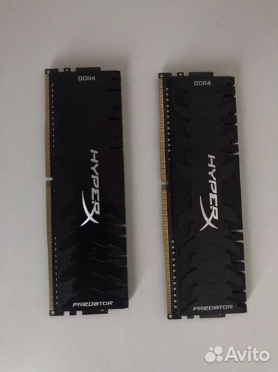 Оперативная память ddr4 hyperx predator 16gb